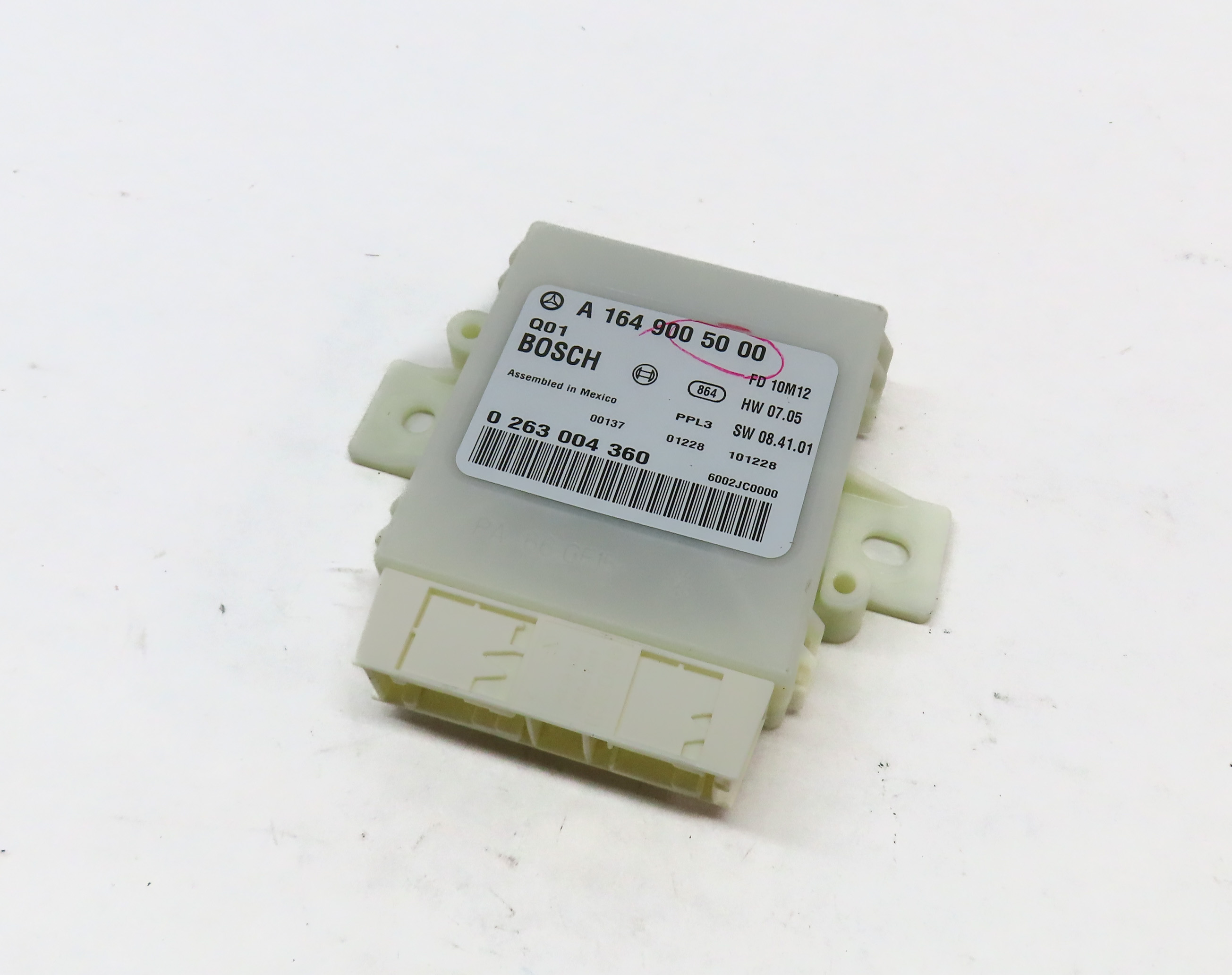 2009-2012 MB GL320 GL450 GL550 (X164) PDC PARK DISTANCE DRIVER ASSIST MODULE — exact item pictured